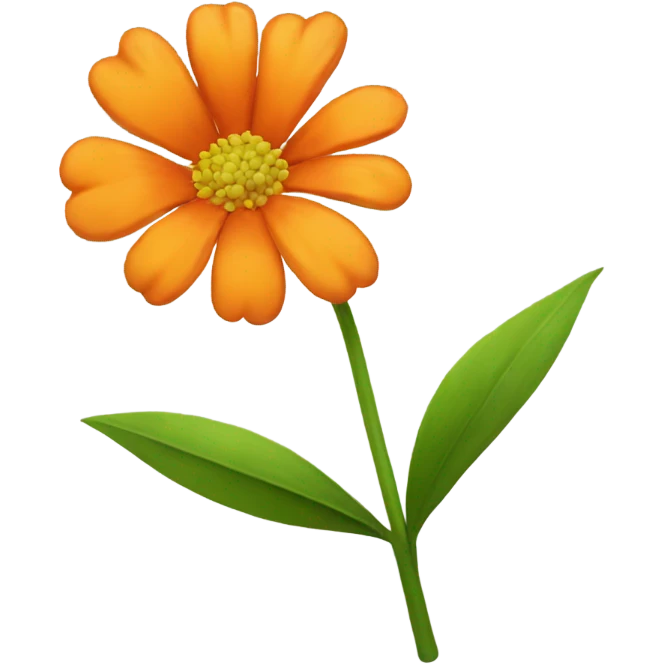 Orange Flower emoji