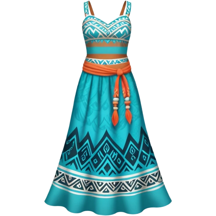 Moana’s dress emoji