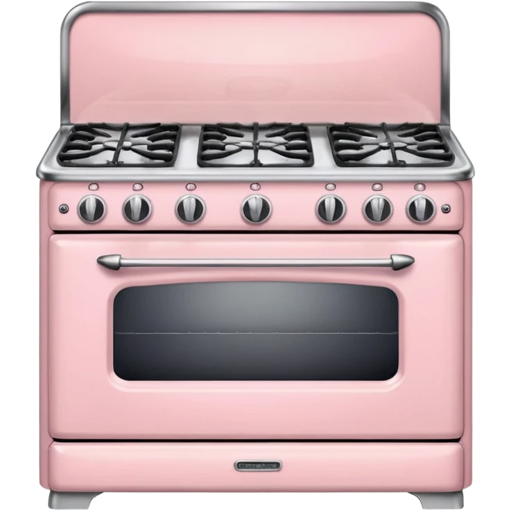 Pale pink Christmas stove  emoji