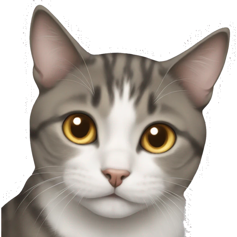A cat mixed w a dog  emoji