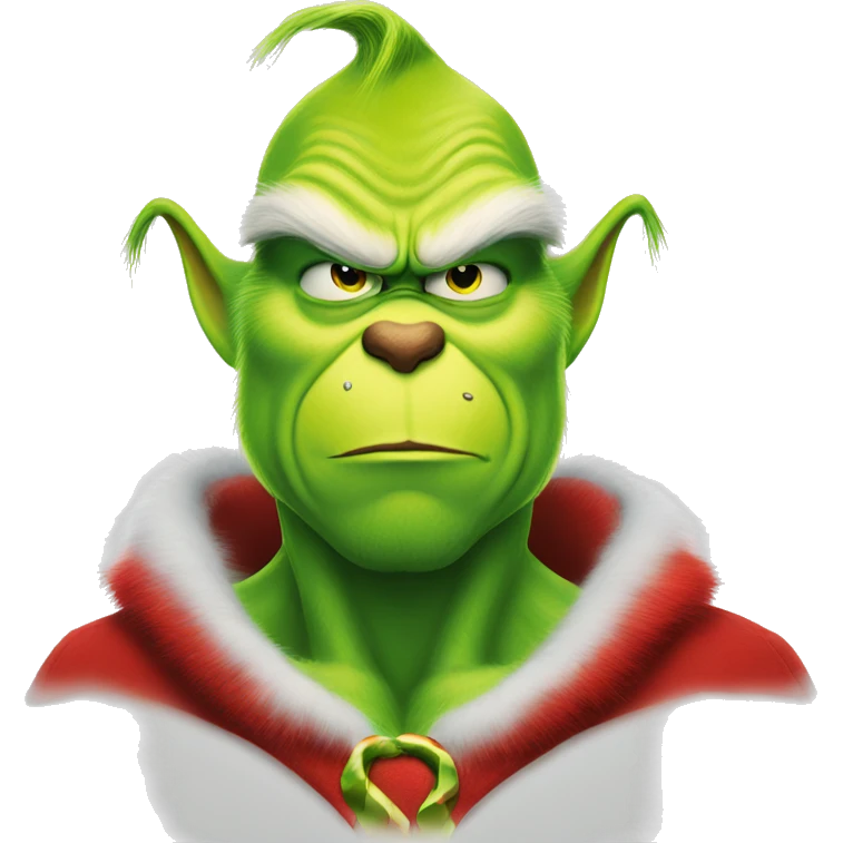 henry cavill as grinch emoji