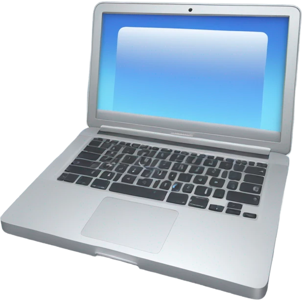 open mac book emoji