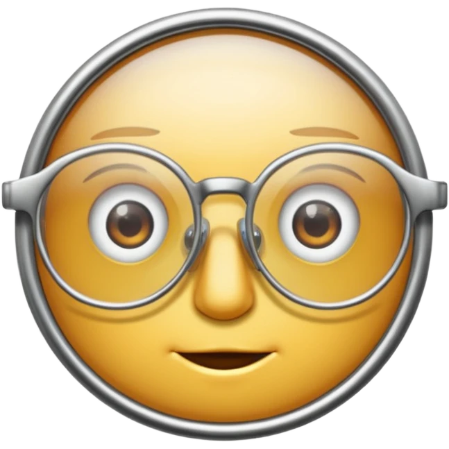 Eyeglasses emoji