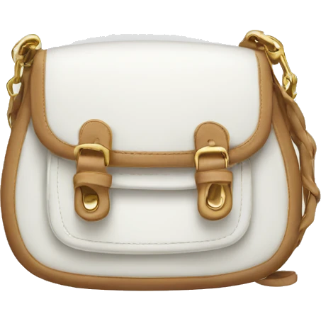 White coach purse emoji