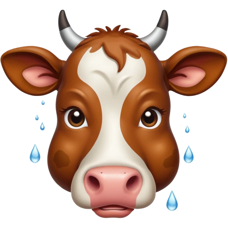 cow sad emoji