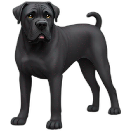 Cane Corso in profile emoji