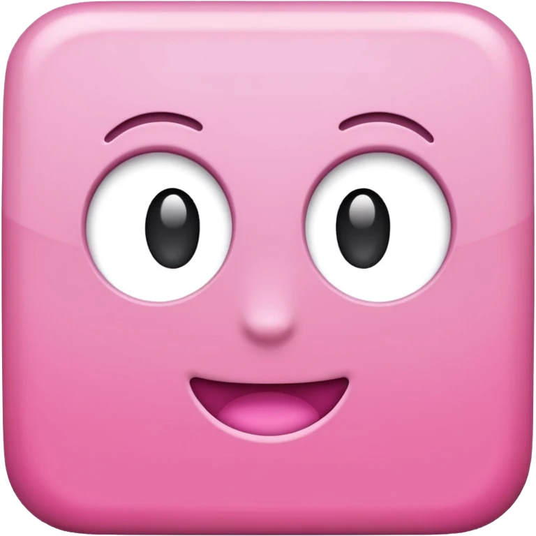 empty pink square emoji