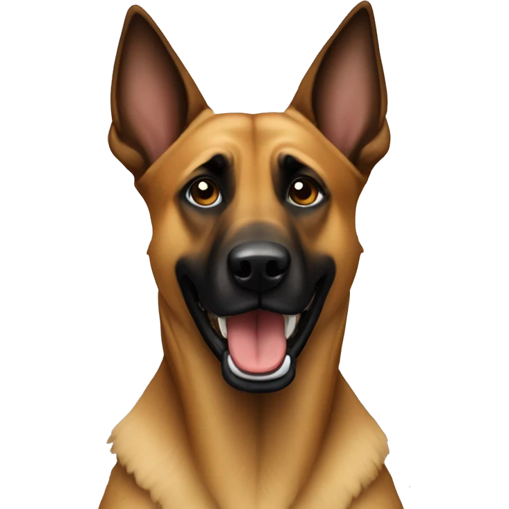 Malinois dog emoji