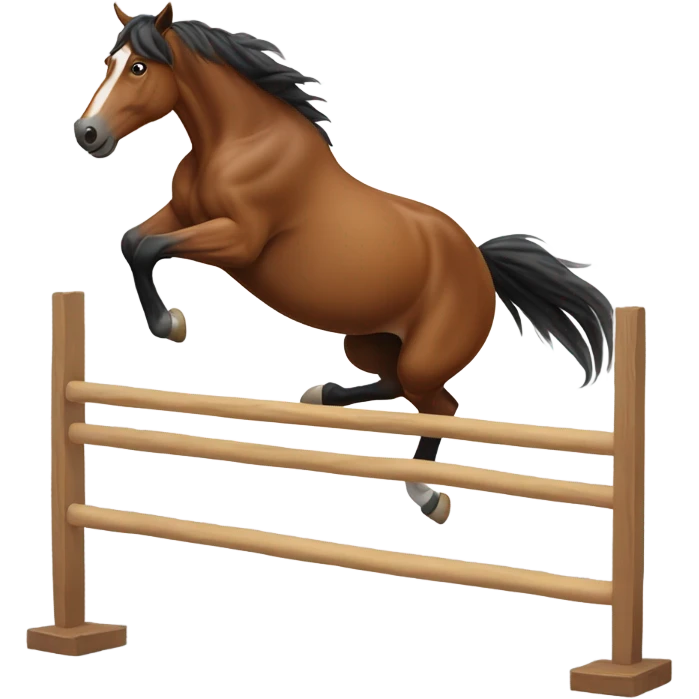 Horse jumping  emoji