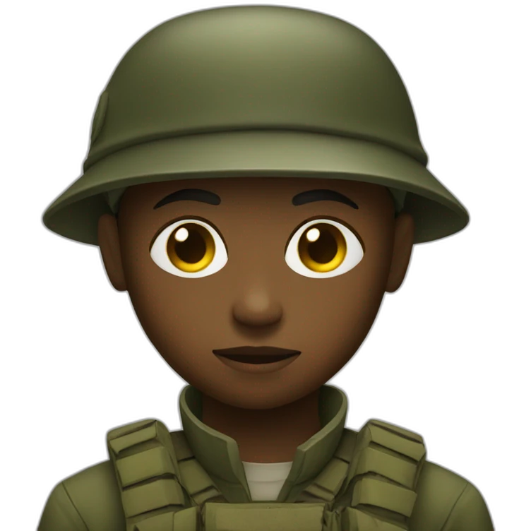 child soldier emoji