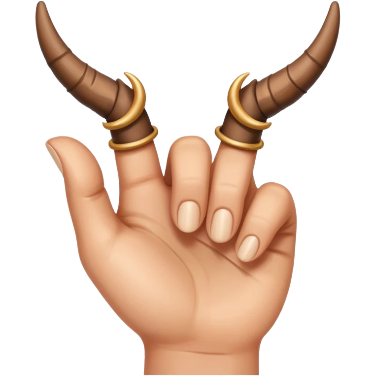 horns down emoji