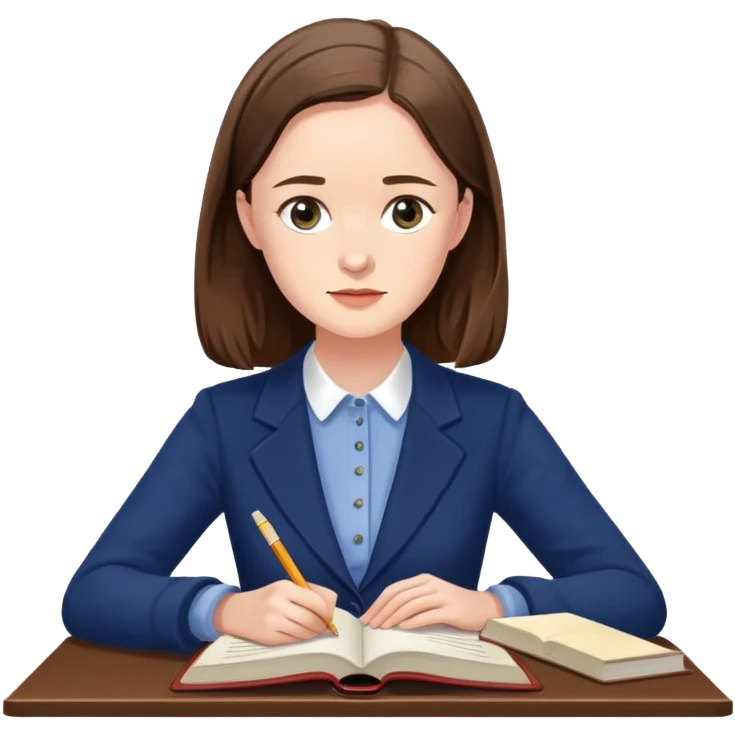 Rory Gilmore Studying emoji