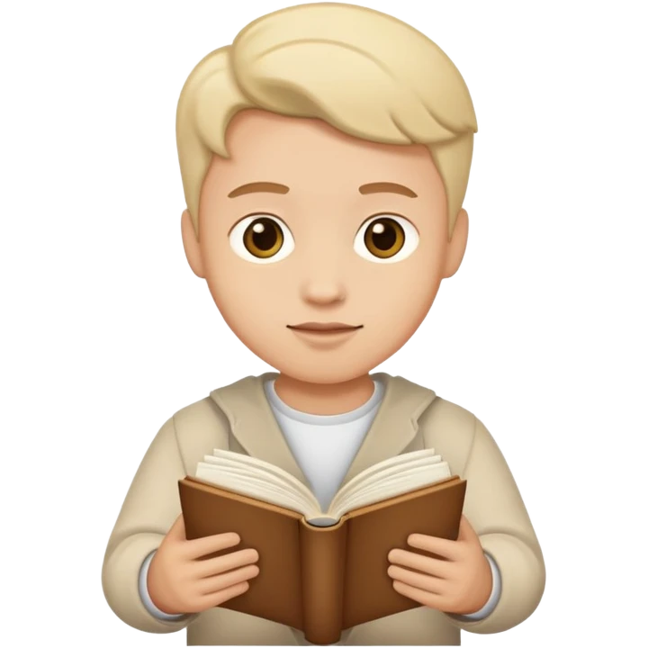 Open  book in hands emoji