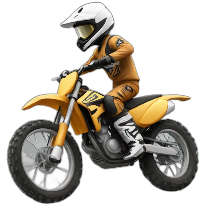 Dirt bike  emoji