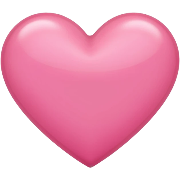 MEDIUM PINK heart emoji emoji