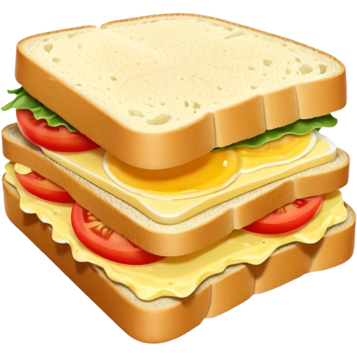 Egg salad sandwich emoji