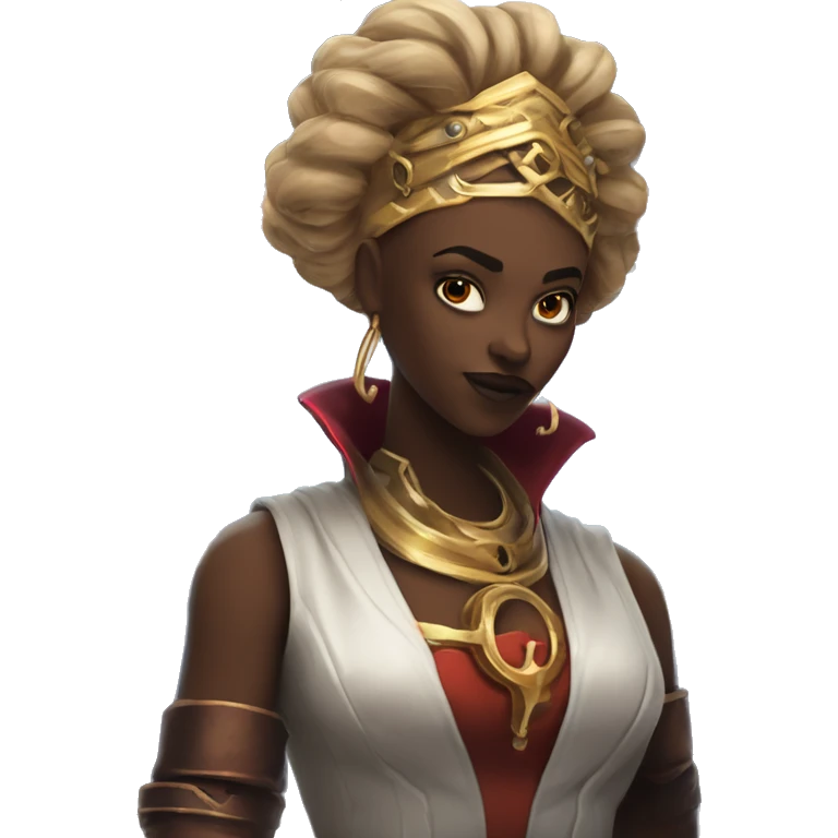 "Technomancy is the use of magic or mystical powers to control and manipulate technology” + "It's kind of like cyberpunk magic or how in some games, characters hack into systems using magic." 🖥️⚡🧙‍♂️ Make a ancient vampire technomancy goddess emoji