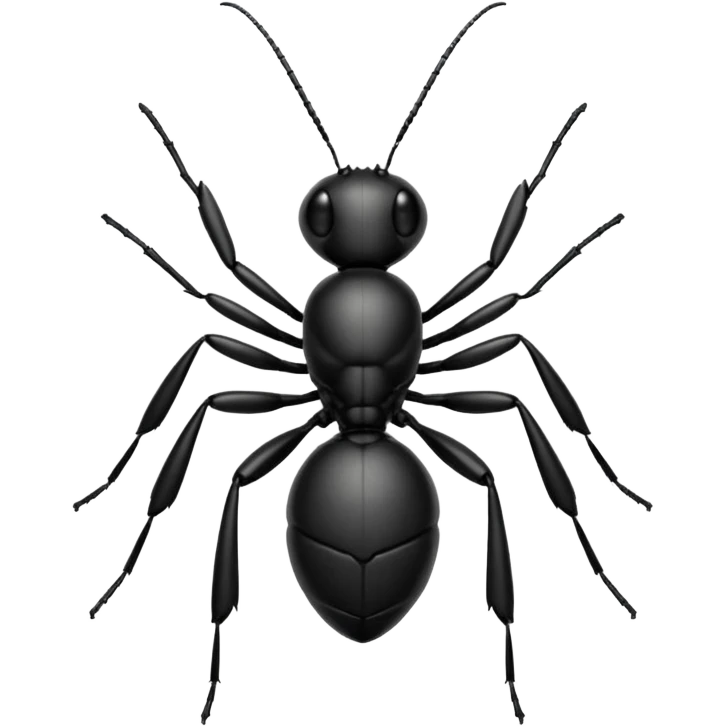 black ant emoji