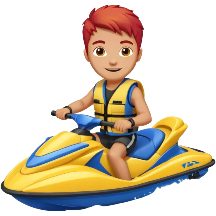 Bad boy  wkrh red live west on the  blue yellow JetSki emoji