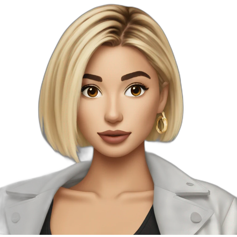 Hailey bieber  emoji