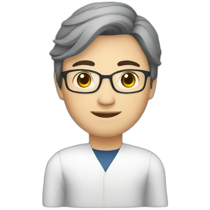 Make an avatar for your assistant under the name iBek, he is a modern Kazakh emoji