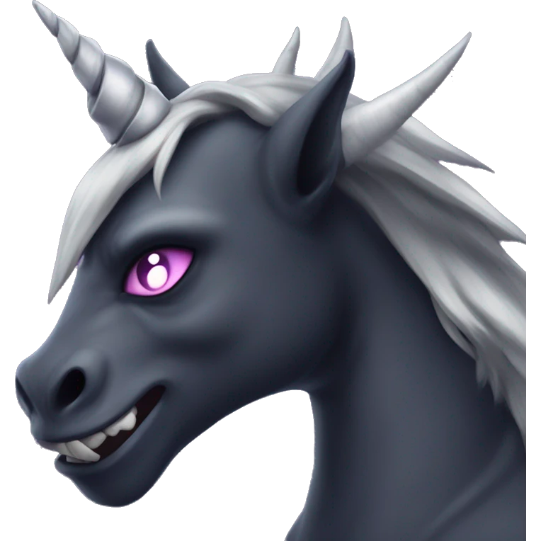 licorne dark démon emoji