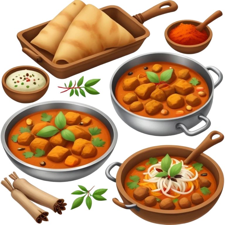 Delicious Indian food  emoji