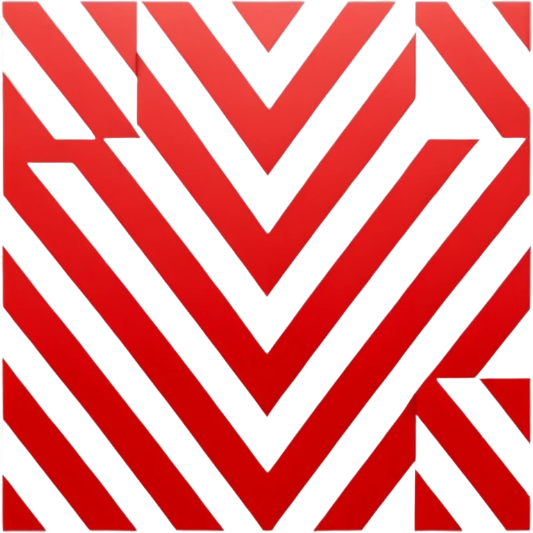 red and white squares emoji