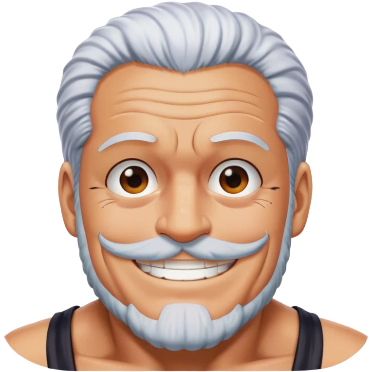 Garp from One Piece emoji