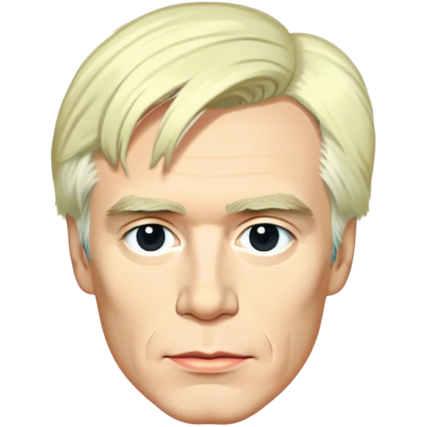 retarato de Andy Wharhol emoji