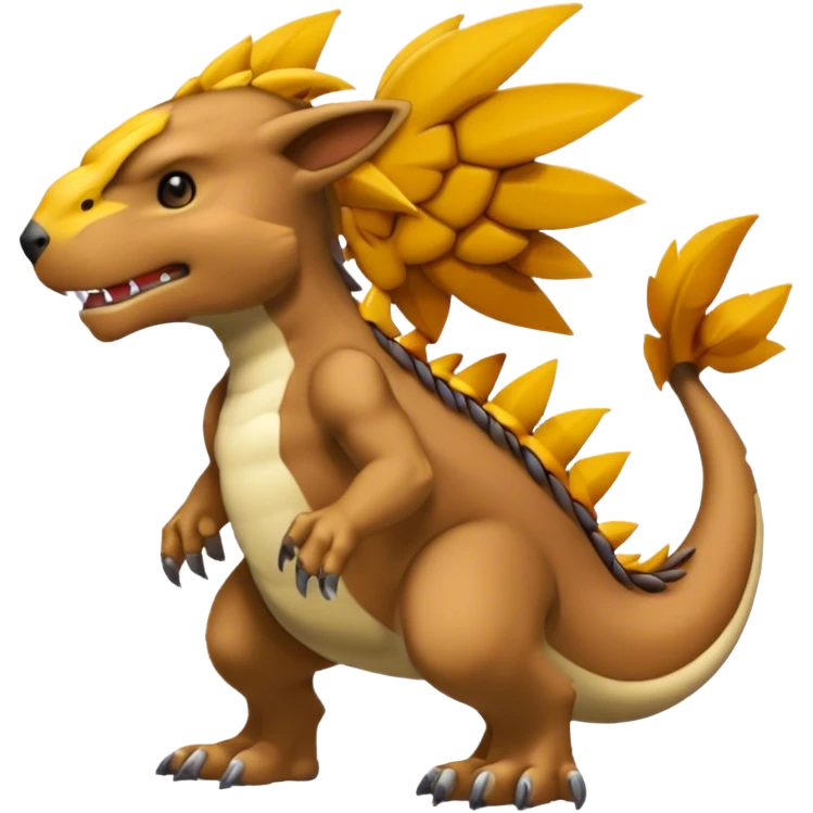 Cool Digimon-Fakemon-hybrid full body emoji