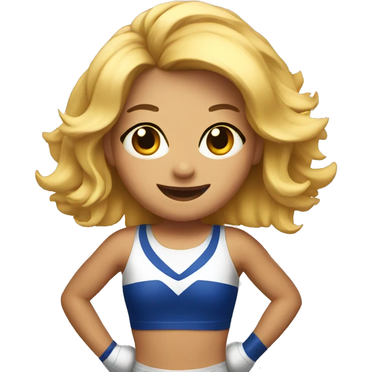 Cheerleader emoji