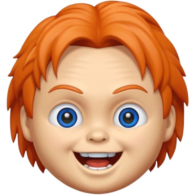 Un emojin de chuky emoji