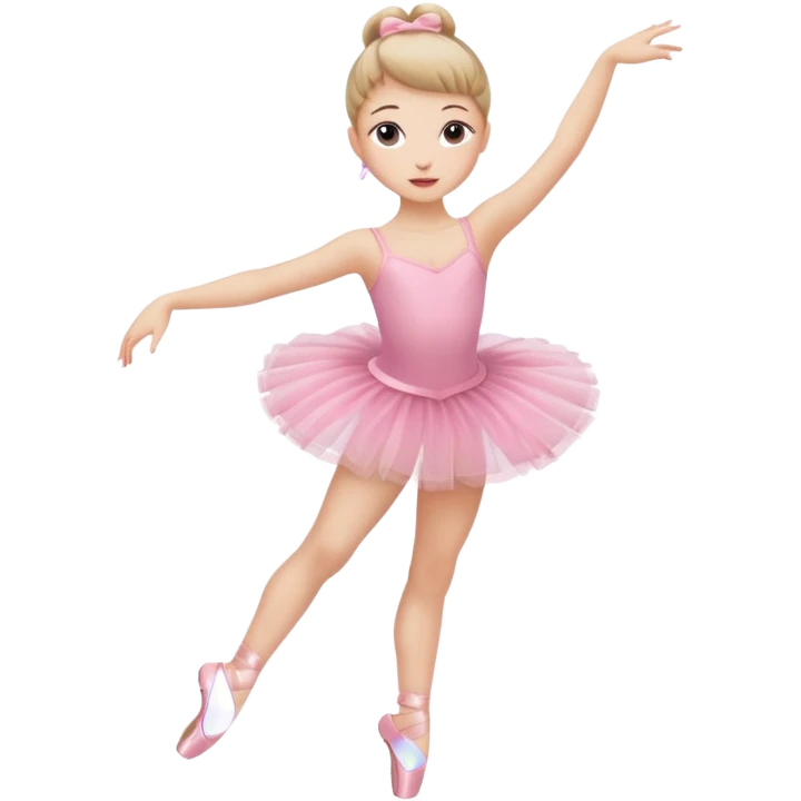 Girl ballerina emoji 2 legs emoji