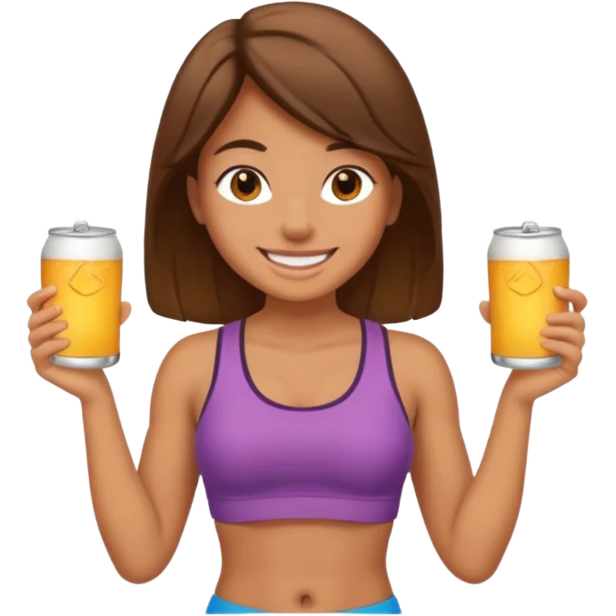 Girl and I like extension that has a six pack emoji