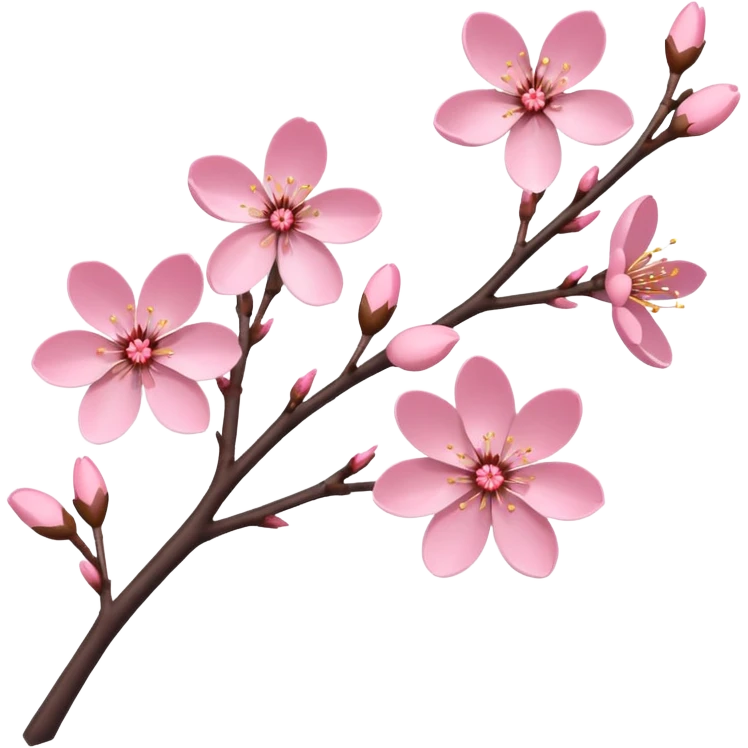 Cherry blossom emoji