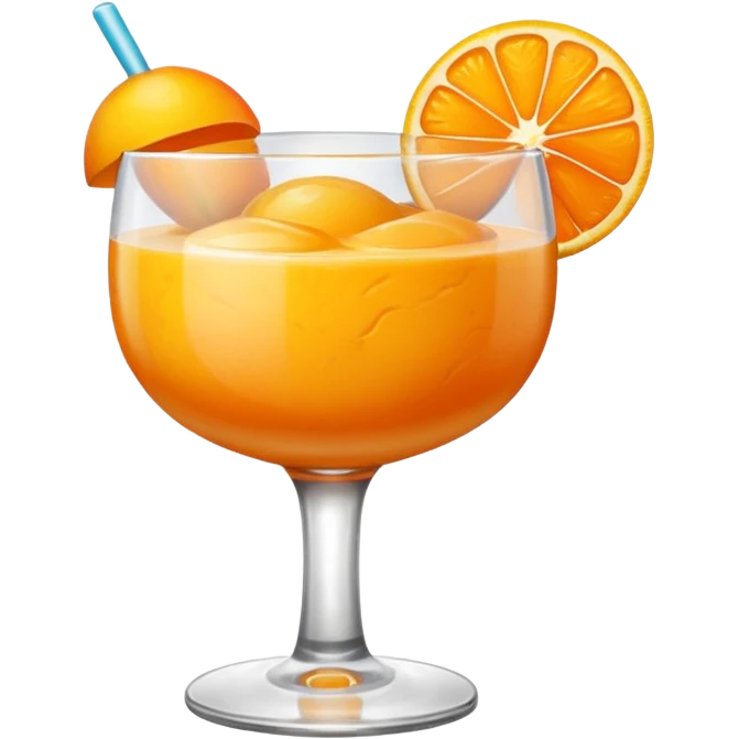 mango sorbet emoji