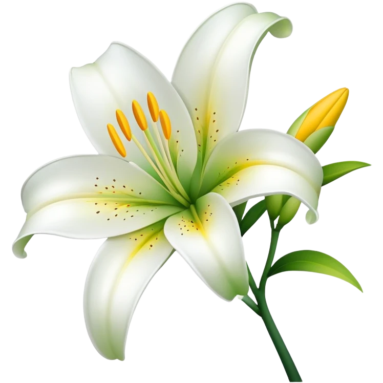 lily flower emoji