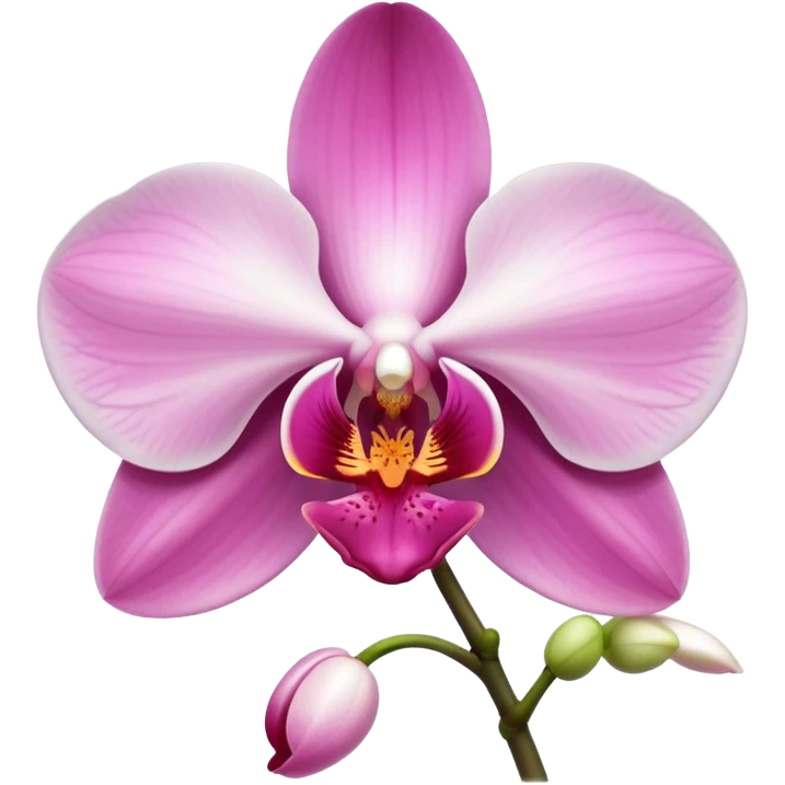 exquisite-phalaenopsis-moth-orchid-with-pure-white-petals-and-subtle-pink-center emoji