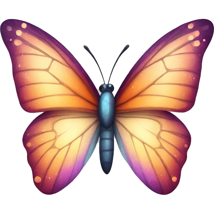 Butterfly sparkles emoji