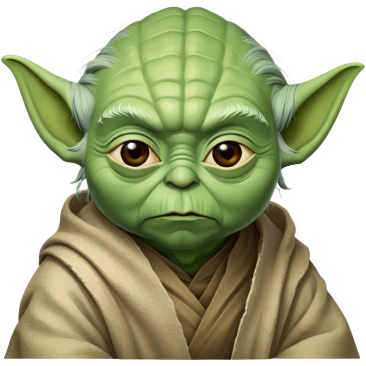 Head of Yoda emoji