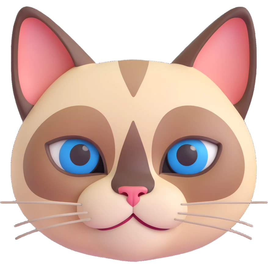 siamese cat face emoji