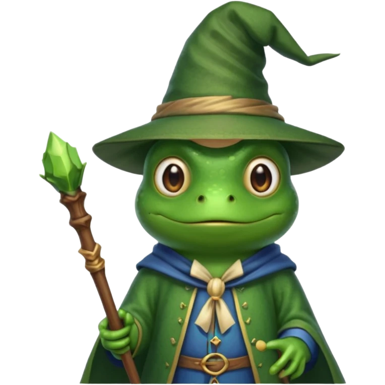 frog wizard emoji