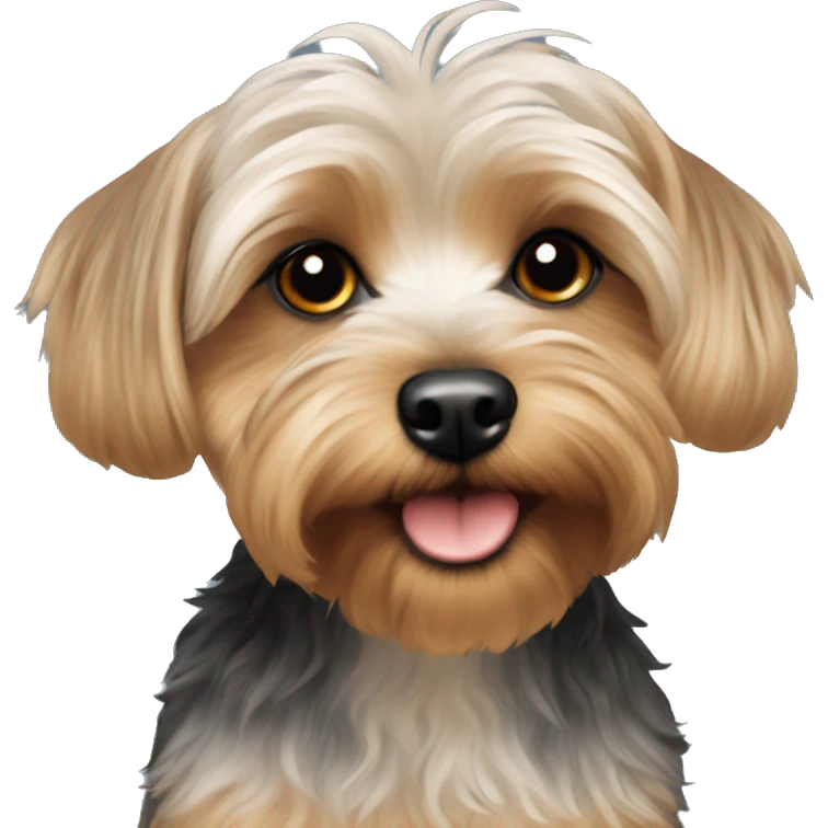 Yorkiepoo emoji