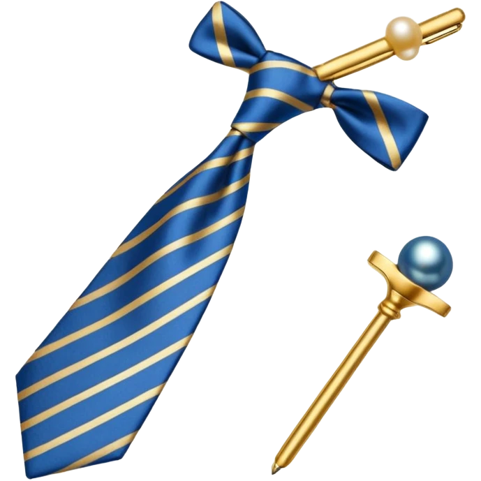 tie needle, tie, pocketsquare, accessoires emoji