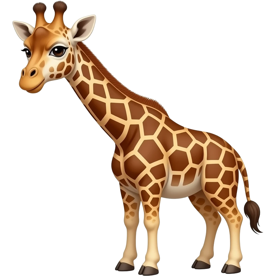 angry giraffe emoji