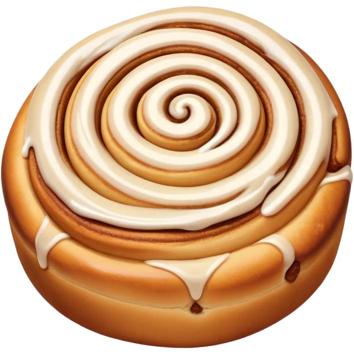 Cinnamon Roll pastry emoji