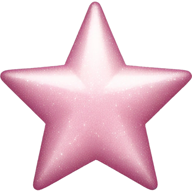pale pink star sparkle emoji