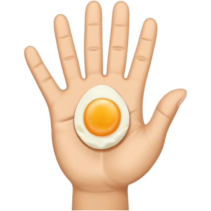 Huevos hand sign emoji