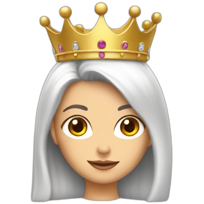 Crown miss  emoji